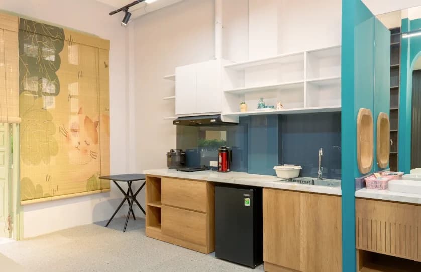 Phòng Studio Giường Đôi Có Bếp 1